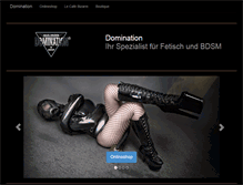 Tablet Screenshot of domination.de
